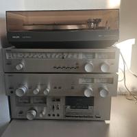 STEREO PHILIPS VINTAGE ANNI 80