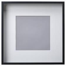 Cornice nera Ikea Ribba 50 x 50