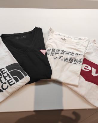 4 magliette marche originali taglia XS
