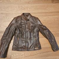 Ixon giacca in pelle moto donna