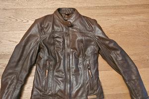 Ixon giacca in pelle moto donna