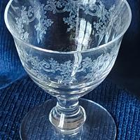 Set 7 bicchieri acqua cristallo mod. Sevigne