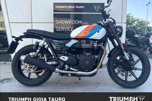 TRIUMPH Speed Twin 900 Pure White/Blue/Orange Abs