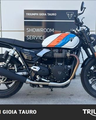 TRIUMPH Speed Twin 900 Pure White/Blue/Orange Abs