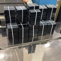 400 Mattonelle in plexiglass nero