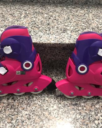 Pattini Oxelo bimba rosa