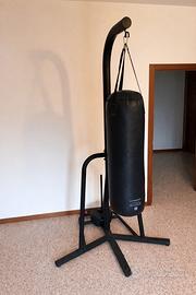 Sacco da boxe + supporto autoportante