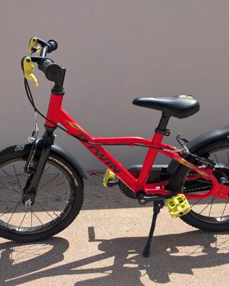 Bicicletta MTB Bambino 16'' mountain bike 4-6 anni