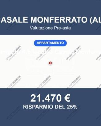 Immobile in asta di 67 m² con box auto a Casale Mo