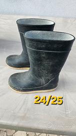 stivali gomma bambino n. 24/25