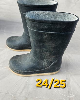 stivali gomma bambino n. 24/25