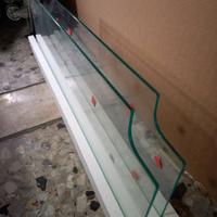 2 vetri divisori per banco frigo alimentare