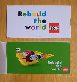 LEGO 5007158-1 - Rebuild The World Tin Sign

