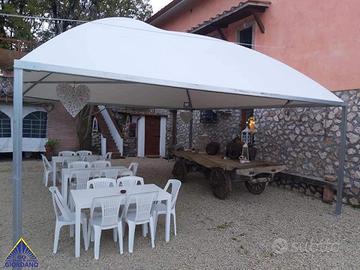 Gazebo 5x5  maggiorato nuovo leggere