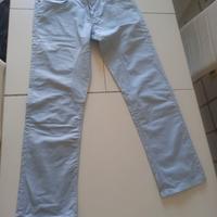 PANTALONE UOMO CELESTE