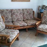 Salotto completo rustico