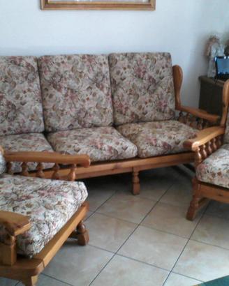 Salotto completo rustico