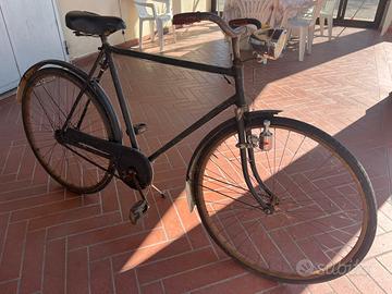 Bicicletta Epoca Anni '50-'60 Uomo Nera