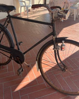 Bicicletta Epoca Anni '50-'60 Uomo Nera