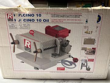 macchina filtraggio olio pulcino