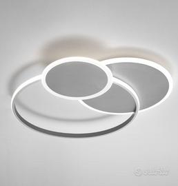 ECLIPSE 3 PLAFONIERA BIANCO 60W 3000K-4000K