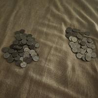 Monete da 100 e 50 Lire  piccole