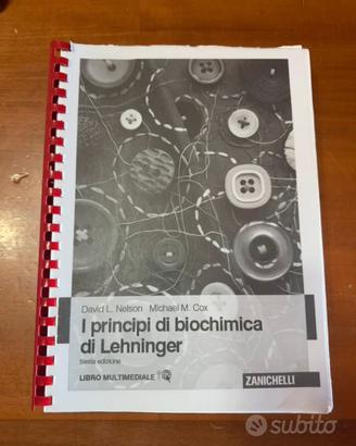 Libro I Principi di biochimica di Legninger