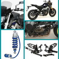 Yamaha Mt ammortizzatore scarico ricambi pedane