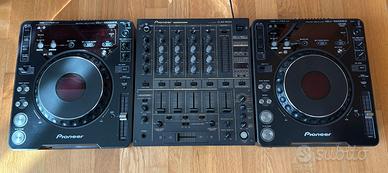Pioneer CDJ 1000 MK3 + mixer DJM 600