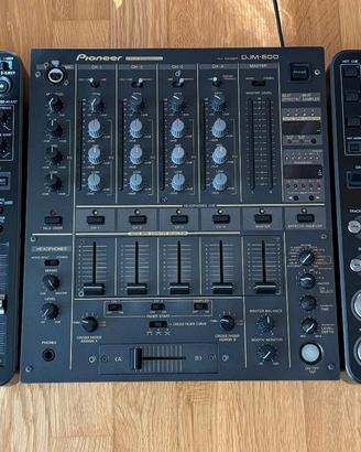 Pioneer CDJ 1000 MK3 + mixer DJM 600
