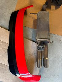 Spoiler con prol scarico con valvola fiesta st