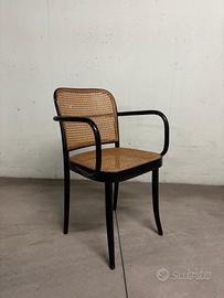 4 sedie Thonet + 1 sedia Thonet con braccioli