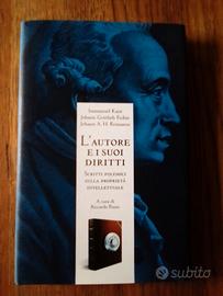 L'AUTORE E I SUOI DIRITTI  di KANT e altri libri