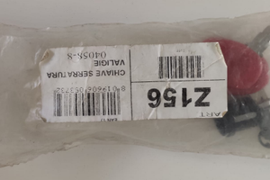 Serratura originale Z156 per bauletto GIVI