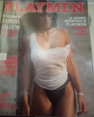 Rivista Playmen Sabrina Salerno, leggere info