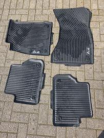 AUDI A4 KIT 4 TAPPETI IN GOMMA ACCESSORI RICAMBI O