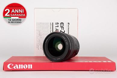 Canon 24mm f1.4 L II USM 2 ANNI DI GARANZIA