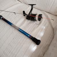 Canna Daiwa  e mulinello shimano