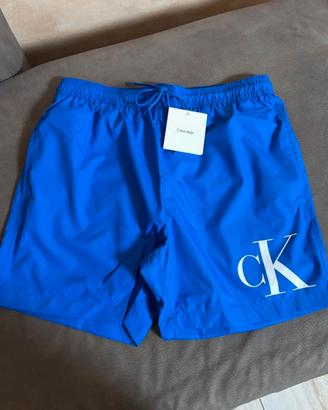 Costume da bagno Calvin Klein blu uomo