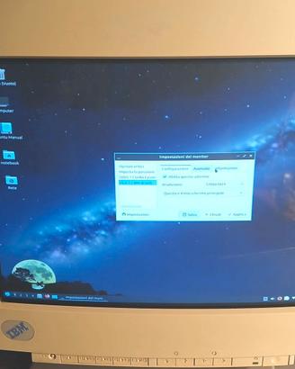 Monitor IBM P70 Sony Triniton 17" P/N 6554-673 CRT