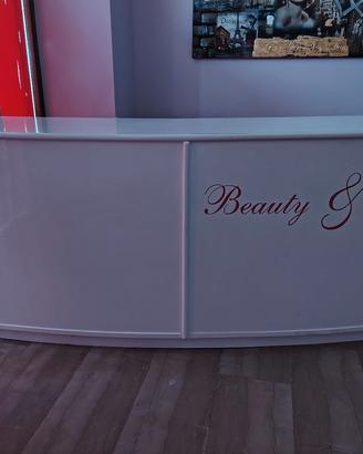 bancone per salone di bellezza 