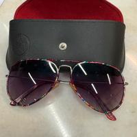 Occhiali Polar a goccia multicolor anni 80