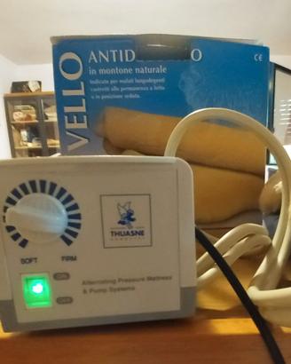 Pompa antidecubito safety con materasso ad aria