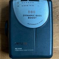 Walkman Philips Stereo Radio Cassette