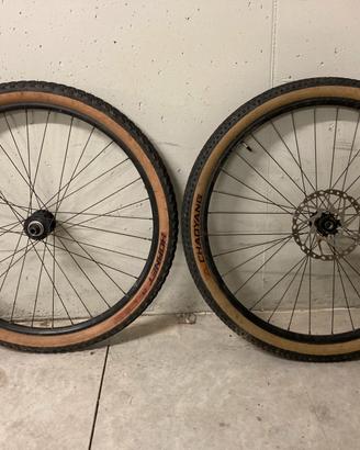 Cerchi con copertoni tubless da 29” alluminio mtb