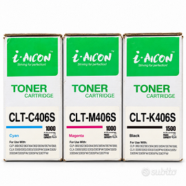 Kit 3 Toner Compatibili Samsung CLP-360 365 CLX-33