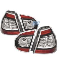FANALI VOLKSWAGEN VW GOLF 5 03-08 LED FONDO CROMAT
