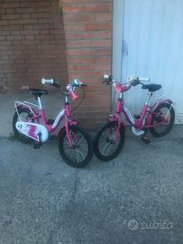 due bici 16 bimba seminuve