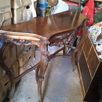 Consol in legno lavorato