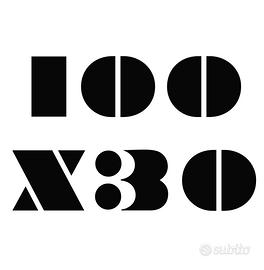 Area asfaltata o da asfaltare 100x30